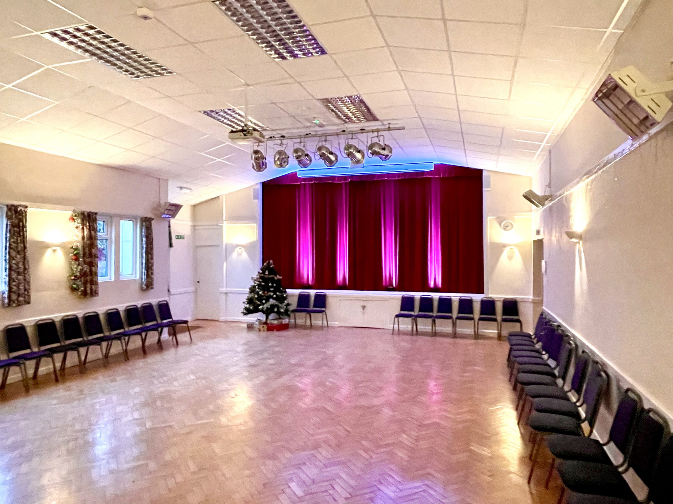 Rowington Village Hall Stage